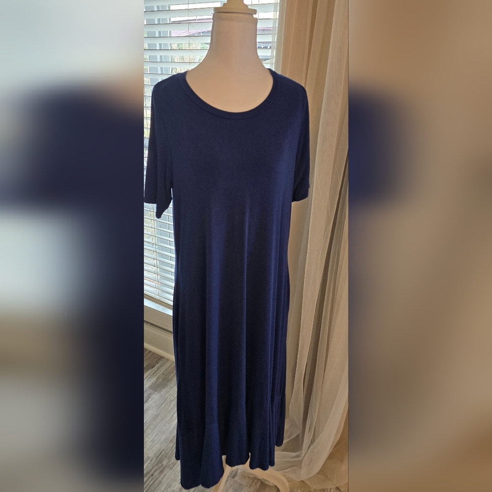 Chris & Carol Navy Dress